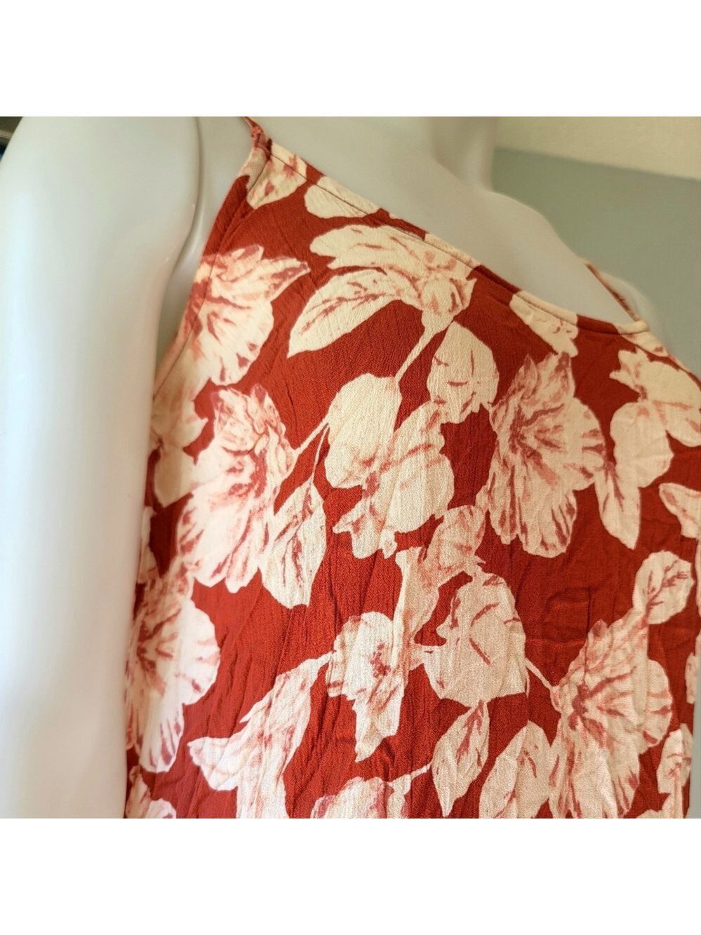 NWT Billabong Petite Strappy Floral Maxi Dress